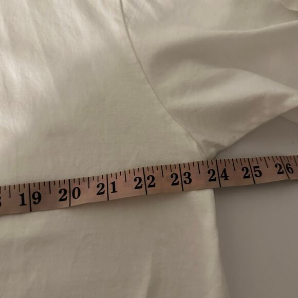 Celine Paris Small Logo White T-Shirt Men's Size XXL 100% Cotton - Picture 9 of 11